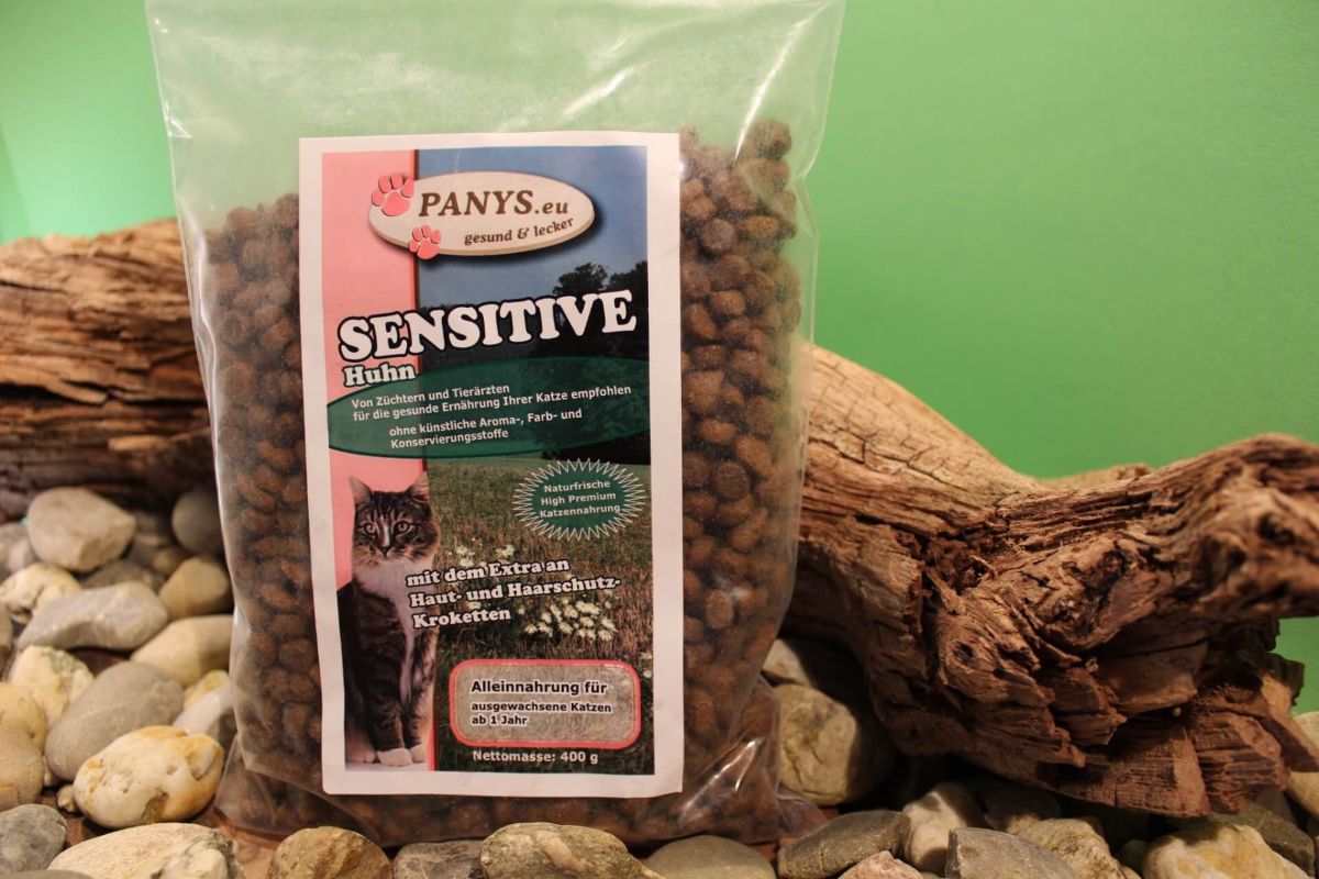Adult Sensitive Huhn - Alleinfuttermittel für ernährungssensible Katzen | 400g - 12,0 Kg