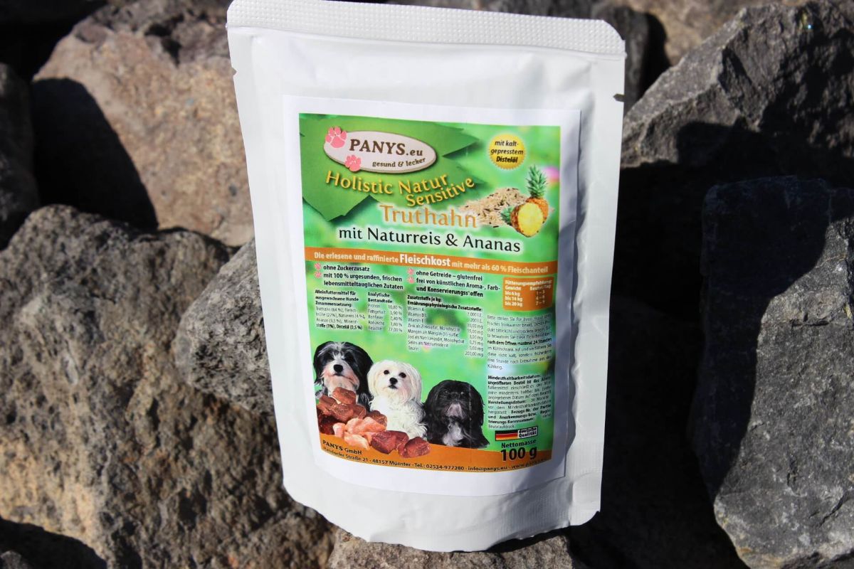 "Holistic Menü"...Truthahn, Naturreis... - 12 Stk. ab 100g